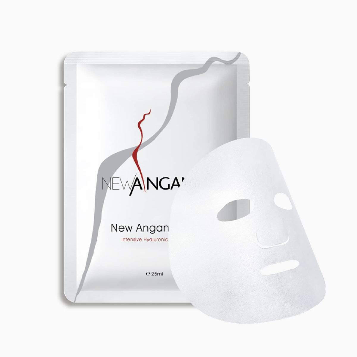 NEW ANGANCE Mask soft fiber sheet contouring the face for comfortable wear