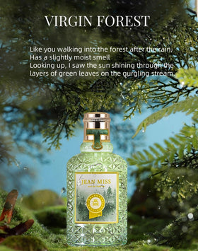 New Cover Floral & Woodsy bottle-closeup highlighting premium glass and lasting impression.