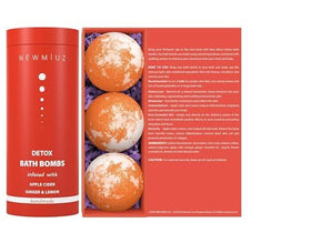 New Miuz Bath Bomb Gift Set Unboxing for a premium experience.