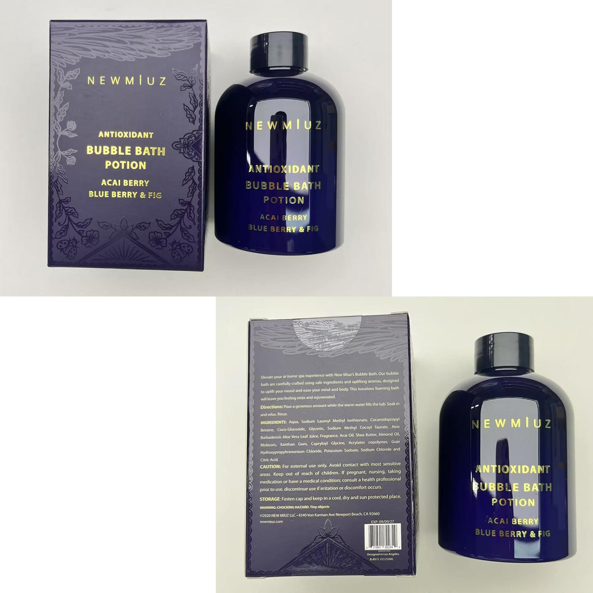 New Miuz Bath bombs and Milk Bath pairing idea for enhanced ritual