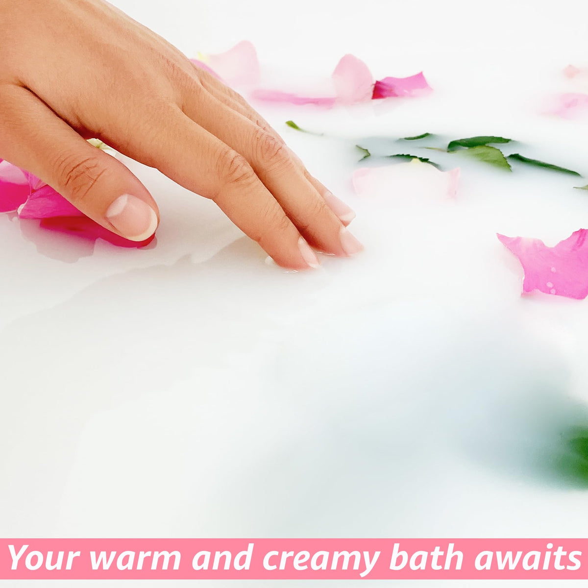 New Miuz Bath for Sensitive Skin implies gentle, paraben-free nourishment.