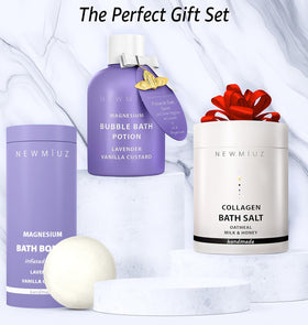 New Miuz bubble bath visual with creamy foam