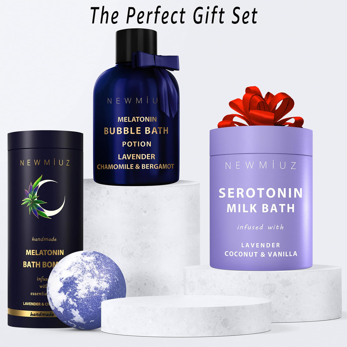 New Miuz Deep Sleep Chamomile aroma calms the mind before bed.