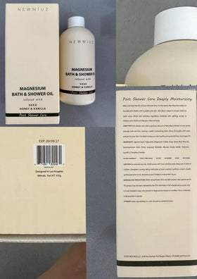 New Miuz InShower massage-friendly oil for relaxation after a long day