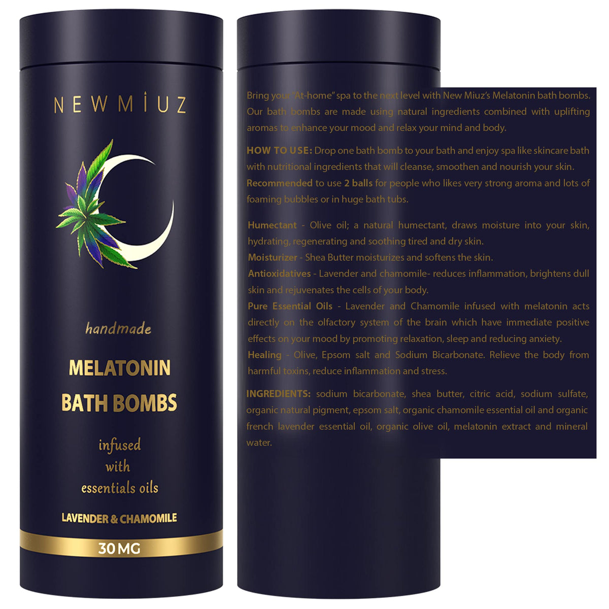 New Miuz soothing aroma and bubbles enhance nightly routine