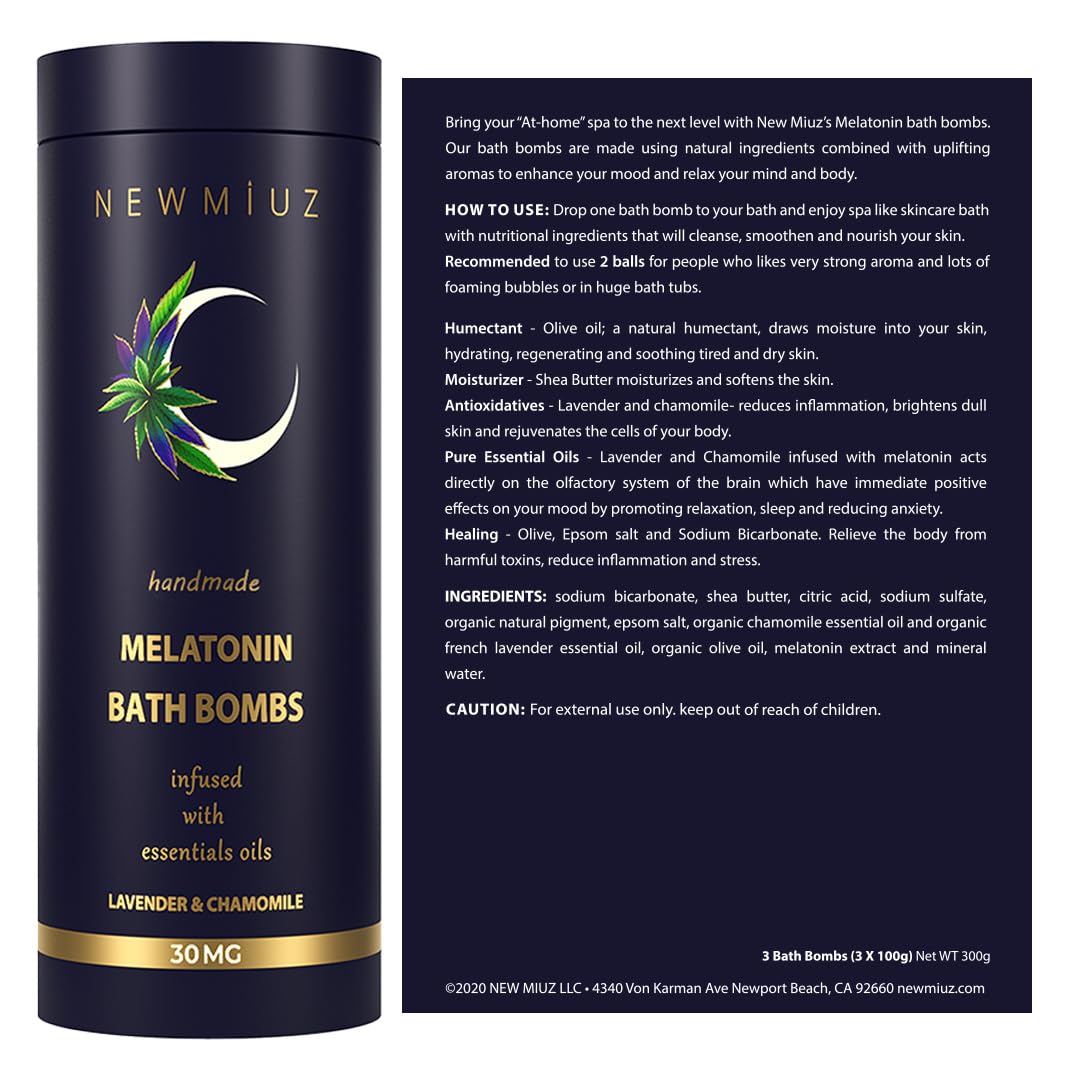 New Miuz premium ingredients and essential oils for relaxing soaks