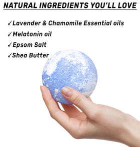 New Miuz Sleep Well bath scene with luxurious bubbles for unwind