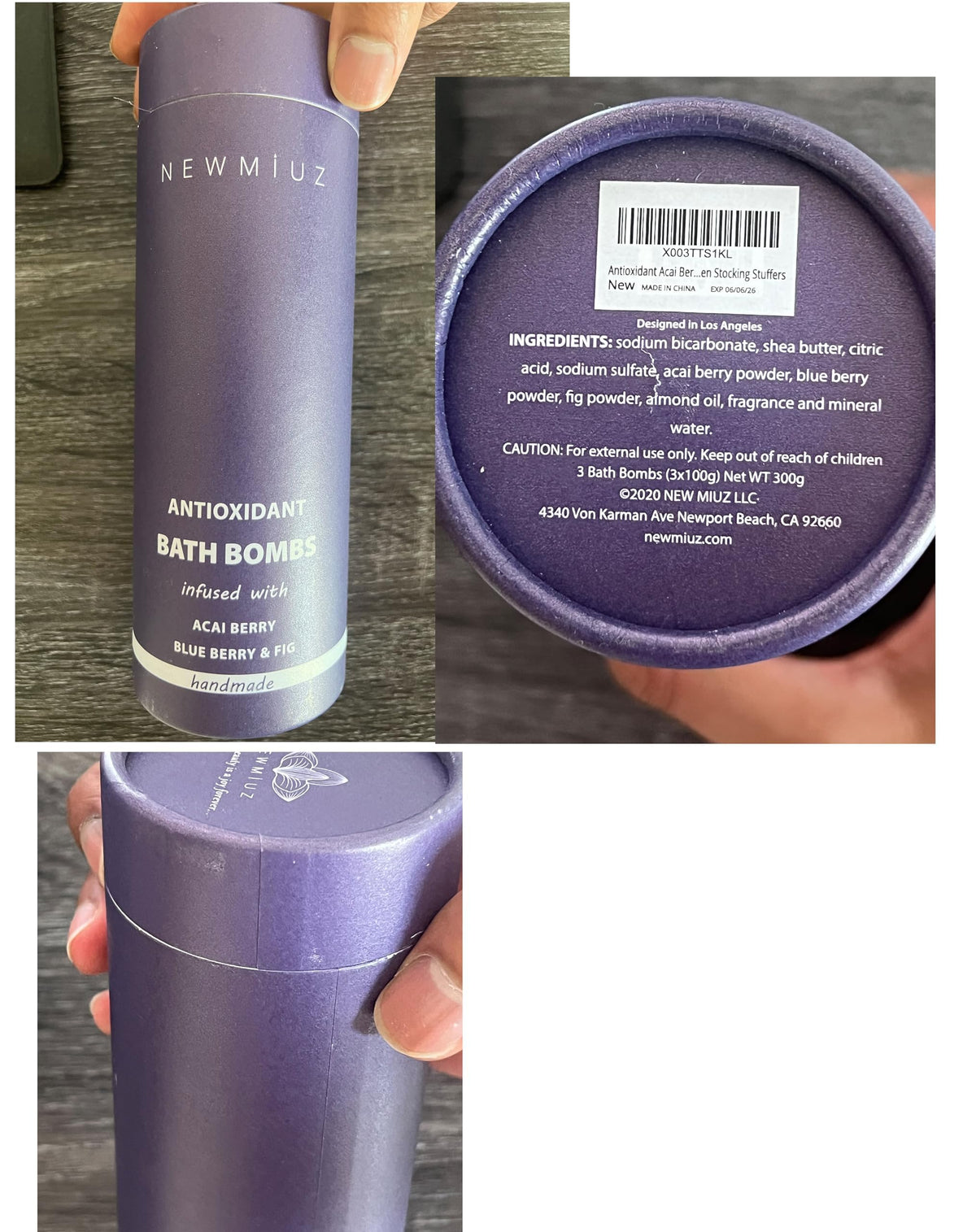 New Miuz Unwind with lavender — fragrance and bubbles for serenity.
