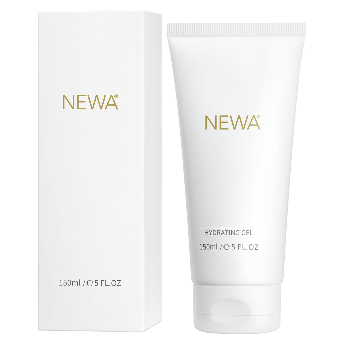 Radiant look after using NEWA Lift Delicate Gel.