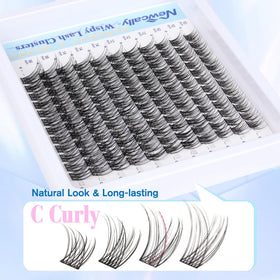 Newcally lash remover and tweezers set enables precise removal.