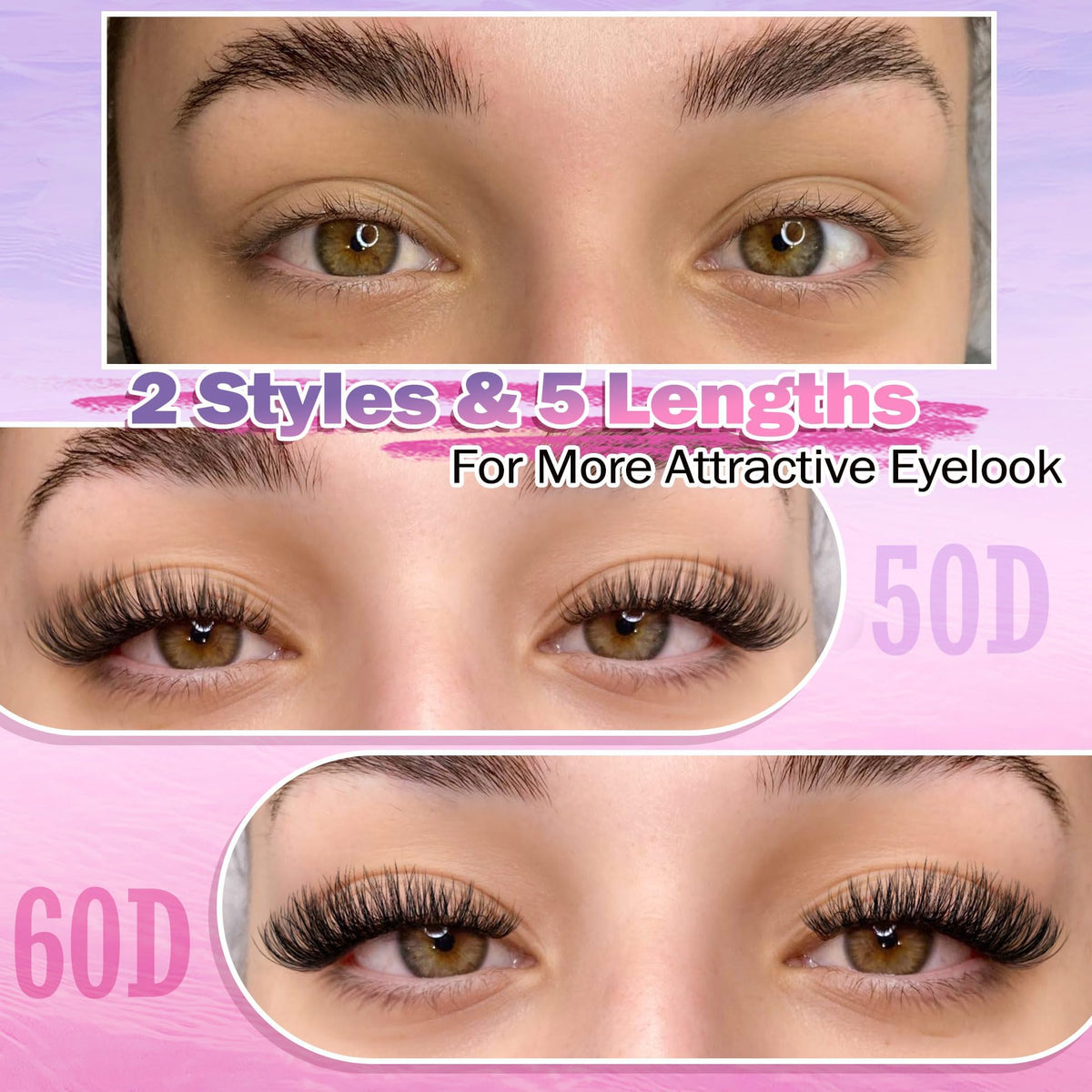 Newcally lash tweezers for precise placement and clean results