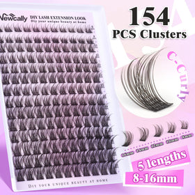 Newcally lightweight natural lashes for comfortable wear