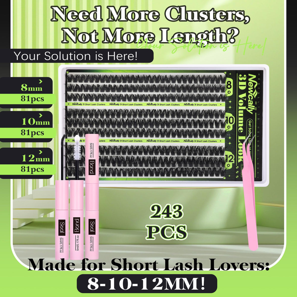 Professional-grade lash extensions offering long-lasting potential