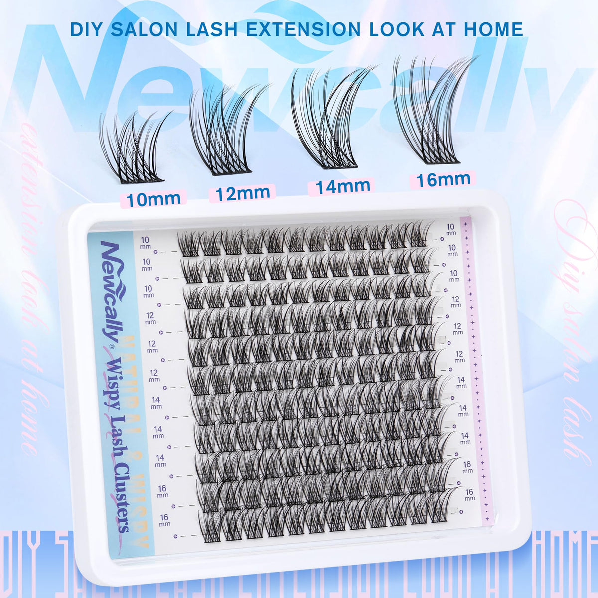 Newcally vegan lashes kit supports ethical choice and versatile looks.