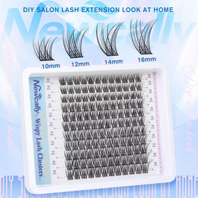 Newcally vegan lashes kit supports ethical choice and versatile looks.