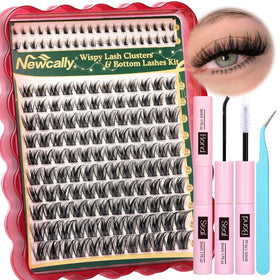 Newcally Wispy Lash Clusters Kit front view for natural daytime enhancement
