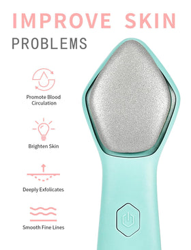 NEWDERMO Microdermabrasion Pro body use supports full‑body exfoliation
