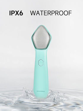 NEWDERMO Microdermabrasion Pro targets nose and joints with the diamond head