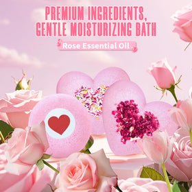 NEWFEIFAN Valentine's heart bath bombs for a special occasion