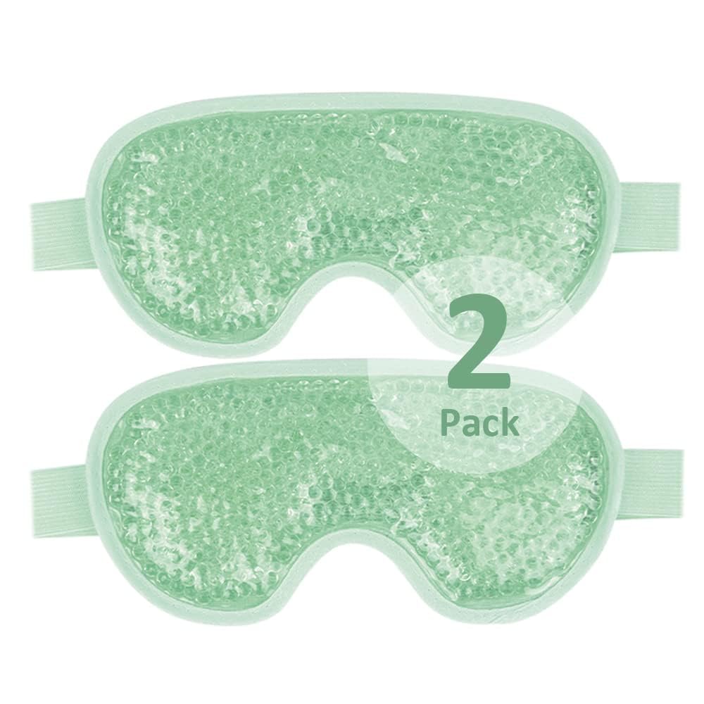 NEWGO cooling eye mask eases puffy eyes for quick daytime refresh.