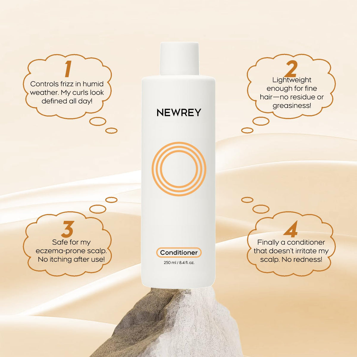 NEWREY Hydrating Conditioner in bathroom scene ready for use