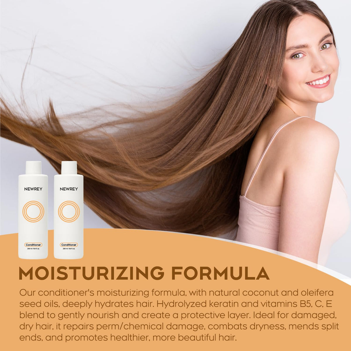 NEWREY Hydrating Conditioner packaging on shelf in retail setting