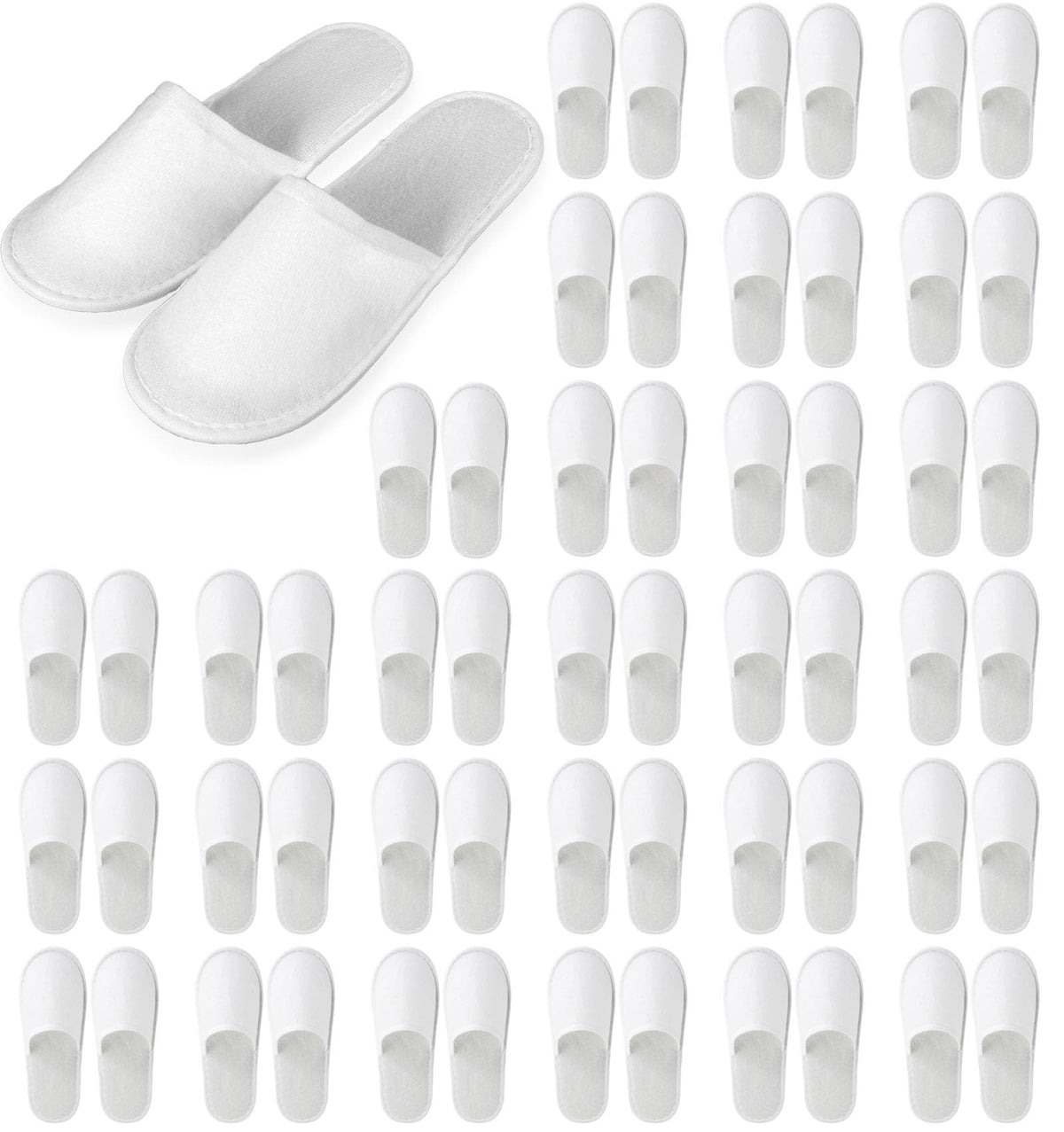 Nexboraque disposable slippers pack for hotel and travel use