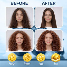 Nexon Botanics Chamomile conditioner tube ready to hydrate and smooth frizz