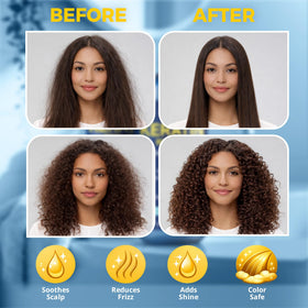 Nexon Botanics Keratin Conditioner texture on hand demonstrates smooth, creamy formula.