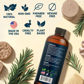 Nexon Botanics Rosemary Oil for nightly pre-wash routine.