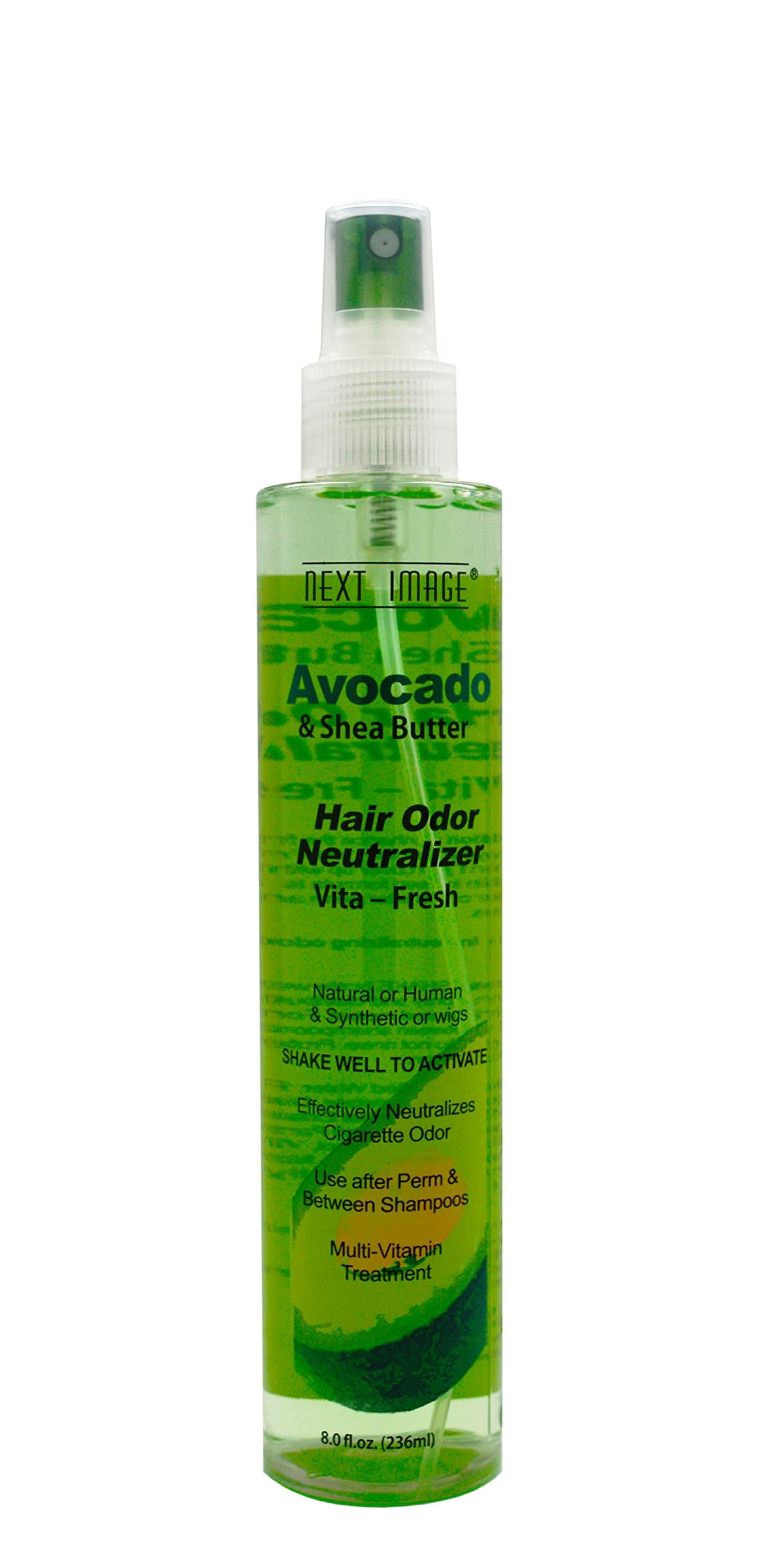Next Image Avocado Hair Odor Neutralizer Vita-Fresh refreshes hair between washes.