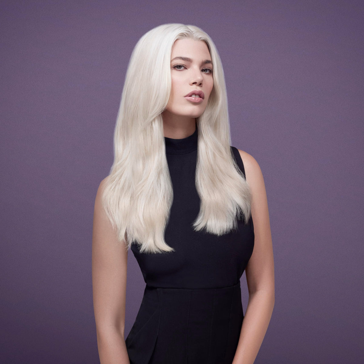 Nexxus Keraphix results: hair looks smoother after use.