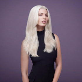Nexxus Keraphix results: hair looks smoother after use.
