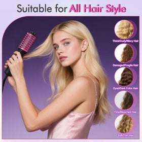 NFie gift-packaging-ready travel dryer brush, a thoughtful styling gift.