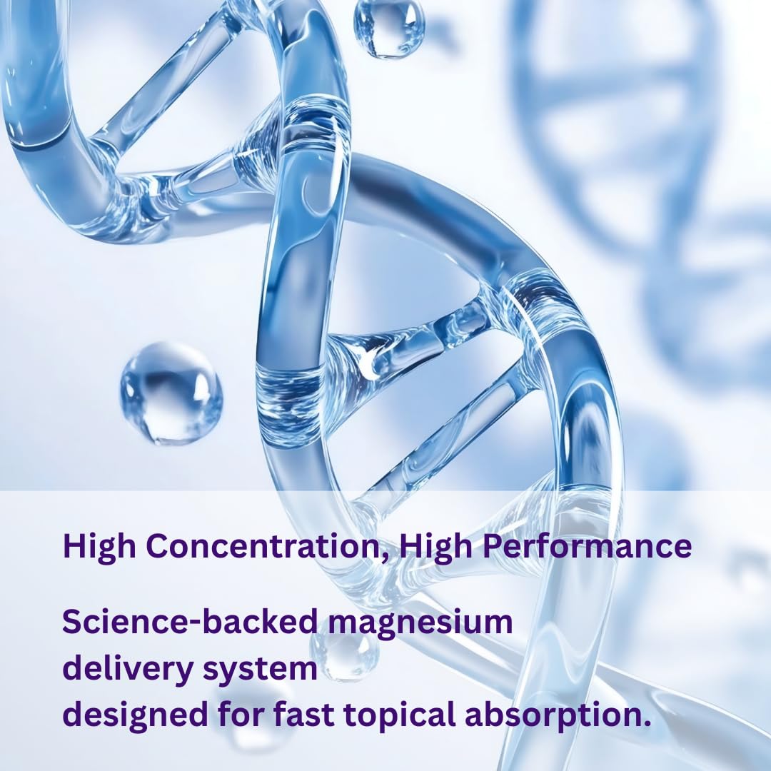 nfuse Magnesium Lotion on hands with a non-greasy feel after use