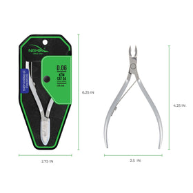 Nghia cuticle nipper D-06 JAW 16 grey plated finish in professional use.