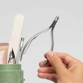 NGHIA Cuticle Nipper jaw 12 ideal for shallow cuts and beginners.