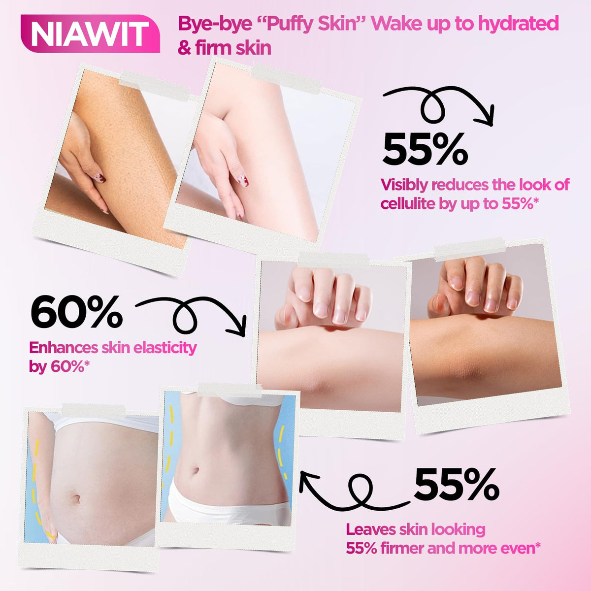 NIAWIT Firming Smoothing Body Cream used post-pregnancy for care
