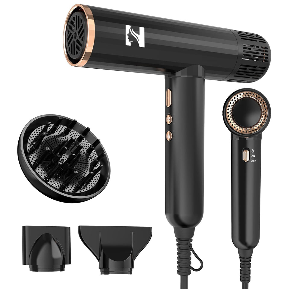 Nicebay Ionic Hair Dryer front view for fast drying performance