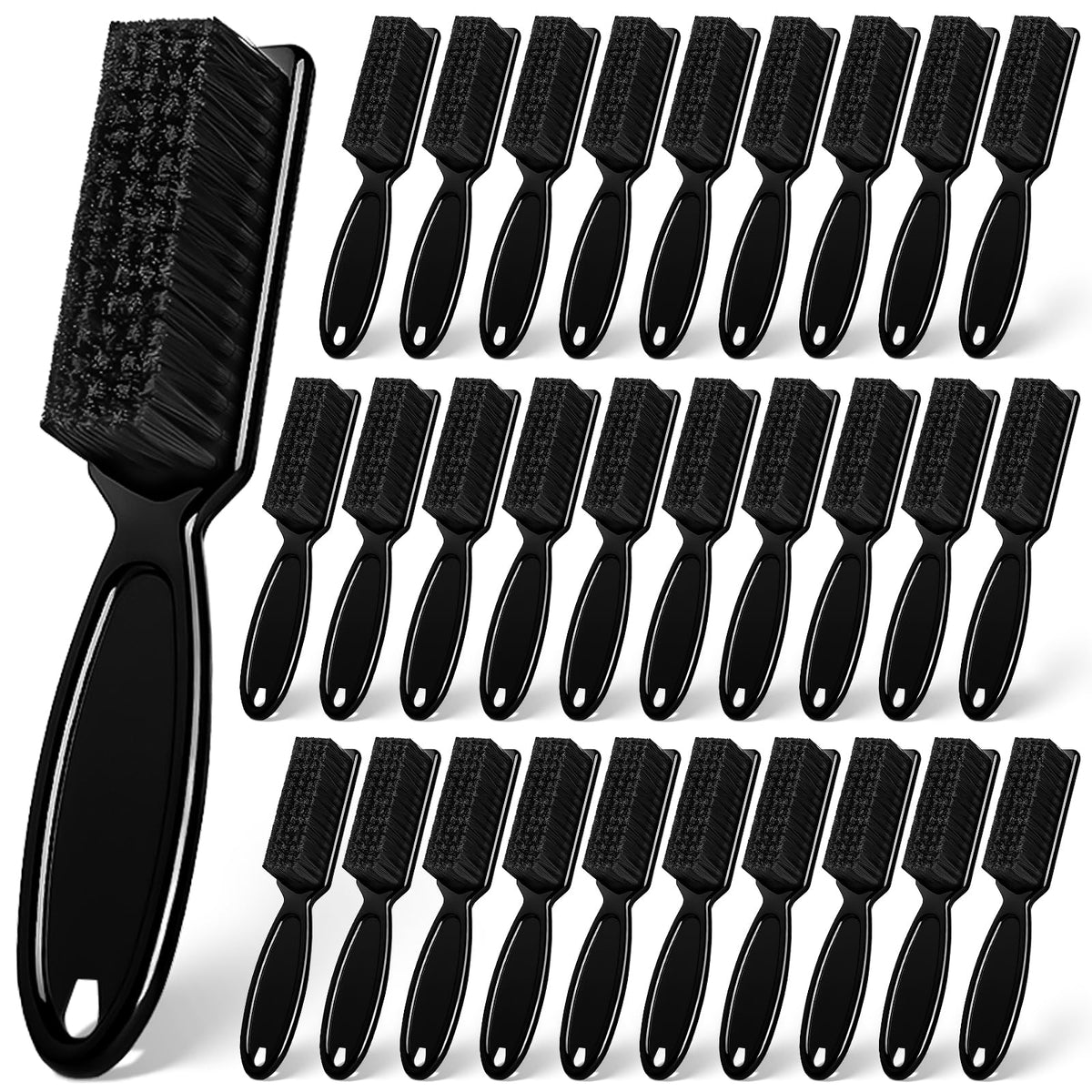 NICEMOVIC barber brush set packaging; travel-friendly cleaning tools.