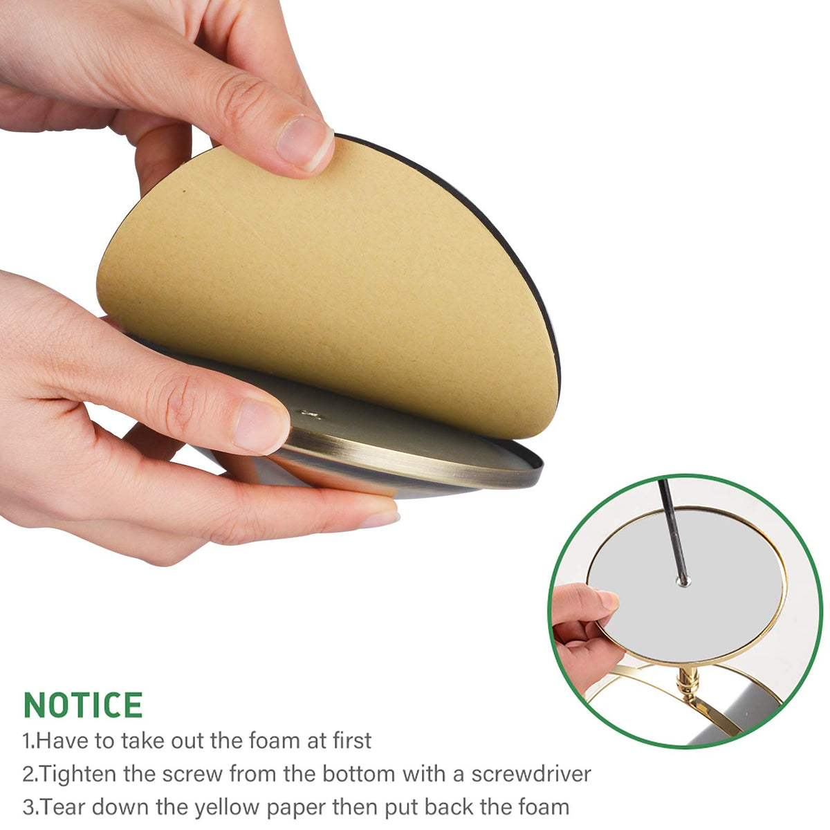 Nicesail detachable base makes travel packing simple