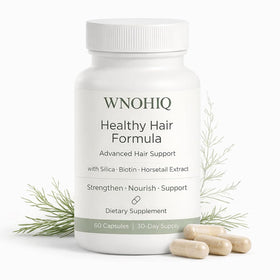 Nichalous Healthy Hair Formula bottle for daily use supporting fuller-looking hair.