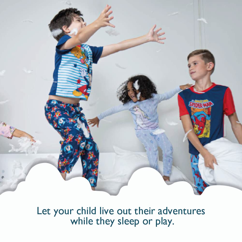 Nickelodeon Paw Patrol pajamas front view on a child demonstrating easy bedtime routine