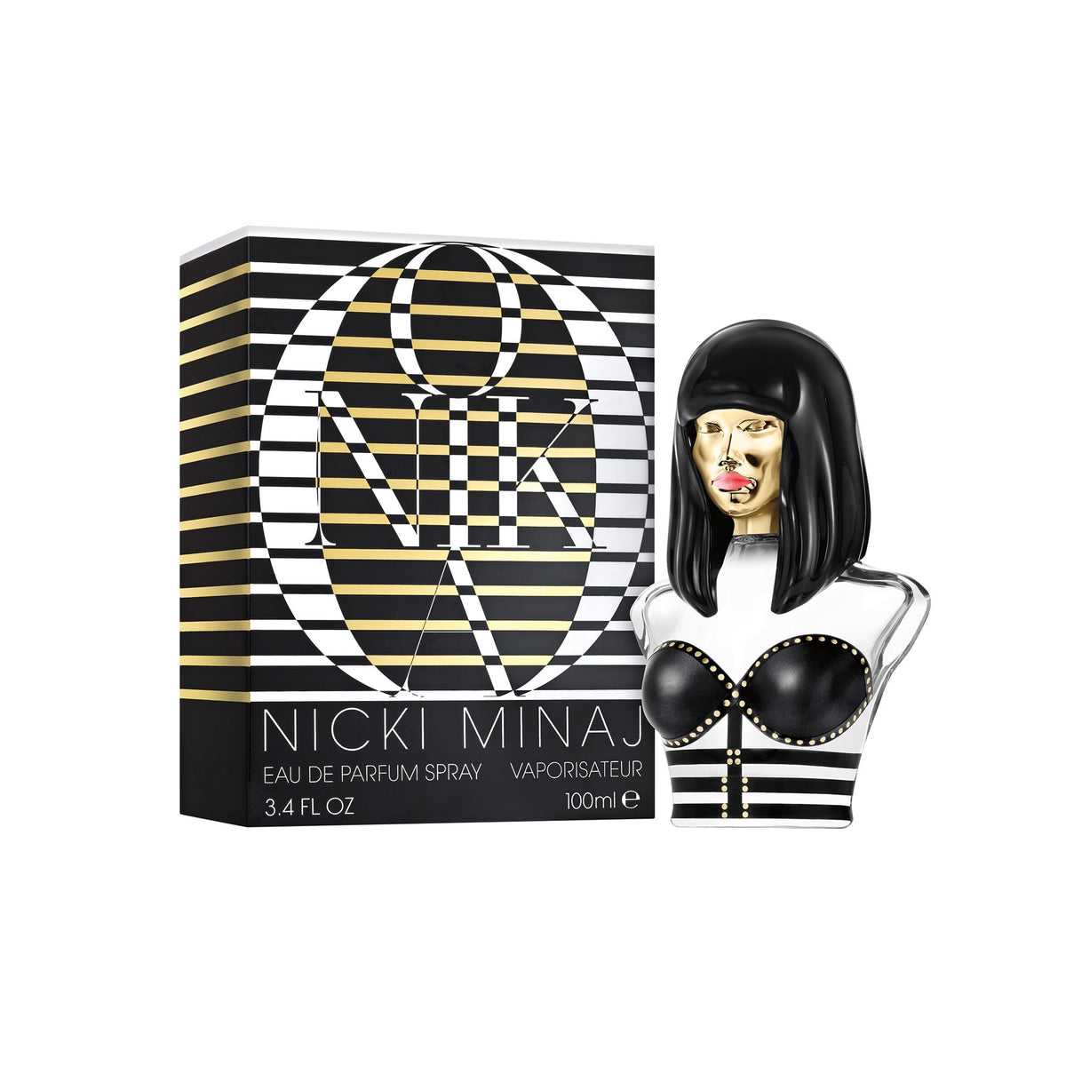 Nicki Minaj Onika fragrance close-up, rich floral notes for evening wear.