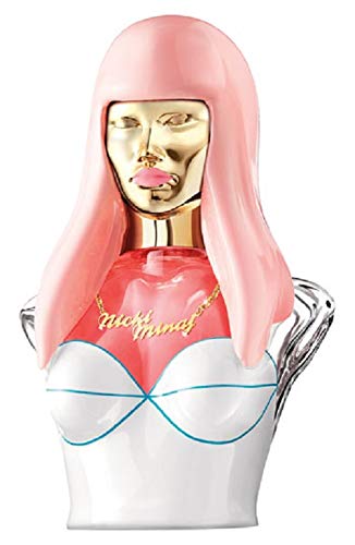 Nicki Minaj Pink Friday packaging variation on a USA-made bottle.