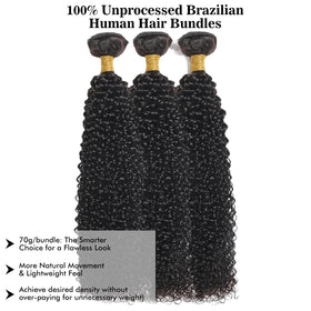 NICMISS kinky curly bundles true-length notice visualizing curl shortening