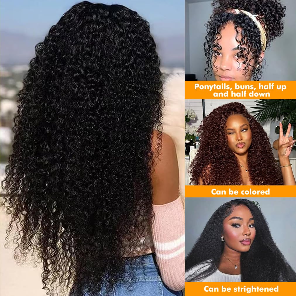 NICMISS kinky curly bundles ready to wash, dye, and heat-style