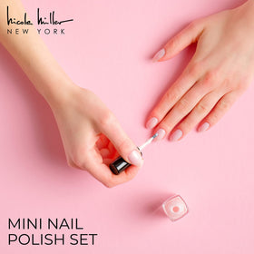 Nicole Miller New York mini nail polish set glossy finish for a chic shine