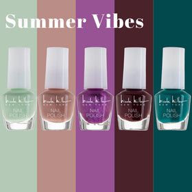 Nicole Miller New York mini nail polish set mix-and-match for quick style changes