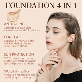 NIFEISHI color-changing swatch blending to skin tones